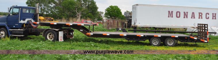image for item F2467 2013 shop built equipment trailer