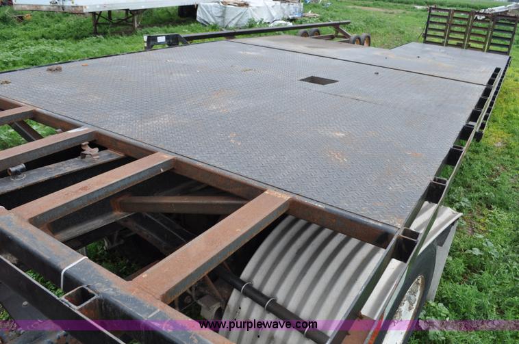 image for item F2467 2013 shop built equipment trailer