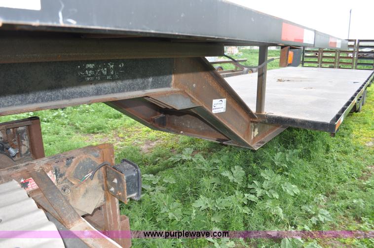 image for item F2467 2013 shop built equipment trailer