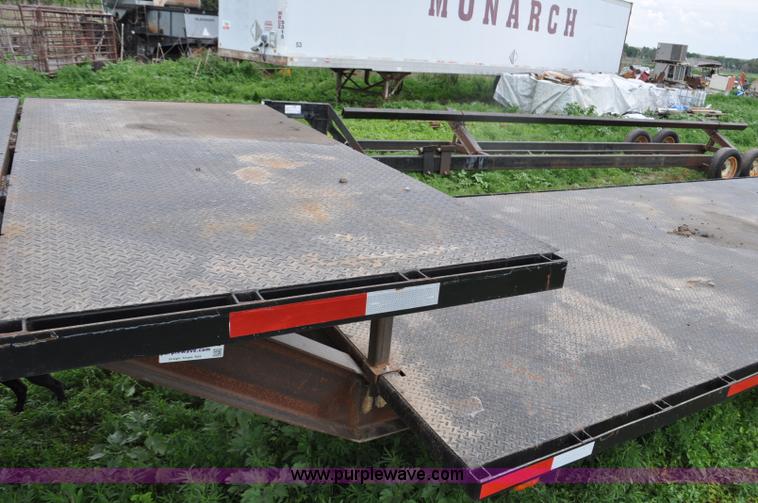 image for item F2467 2013 shop built equipment trailer