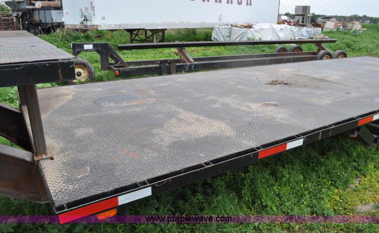image for item F2467 2013 shop built equipment trailer