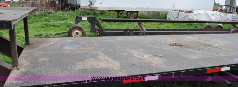 image for item F2467 2013 shop built equipment trailer