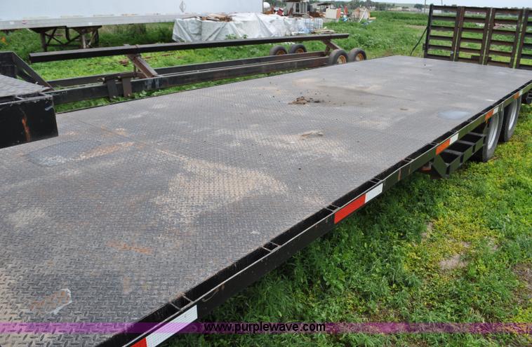 image for item F2467 2013 shop built equipment trailer