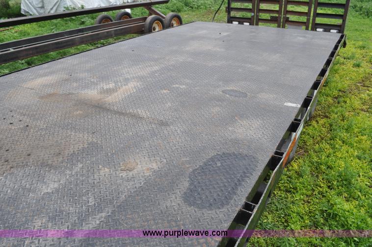 image for item F2467 2013 shop built equipment trailer