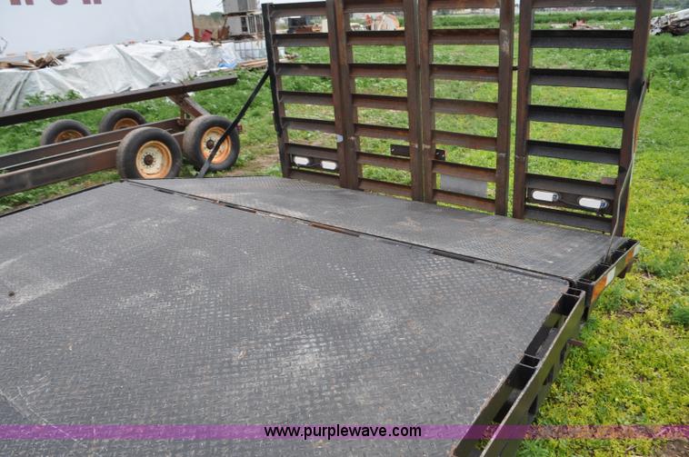 image for item F2467 2013 shop built equipment trailer