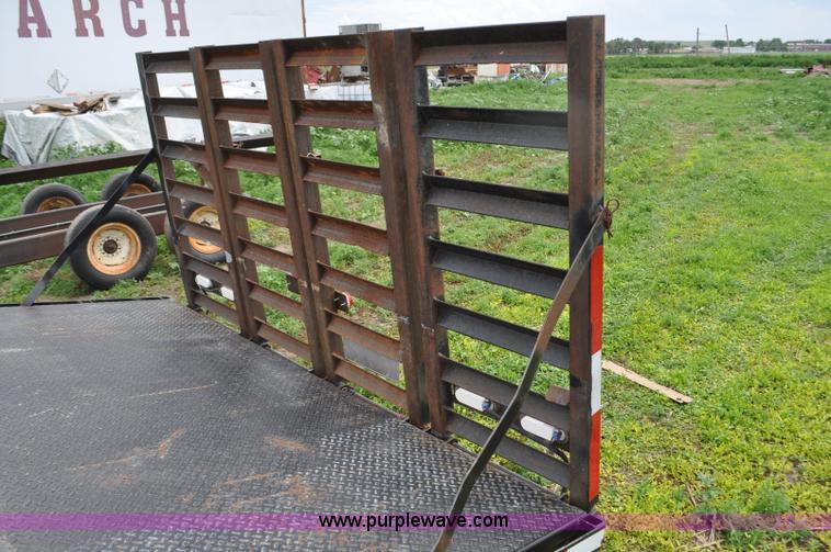 image for item F2467 2013 shop built equipment trailer