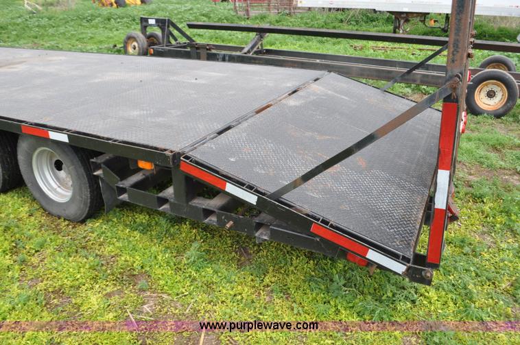 image for item F2467 2013 shop built equipment trailer