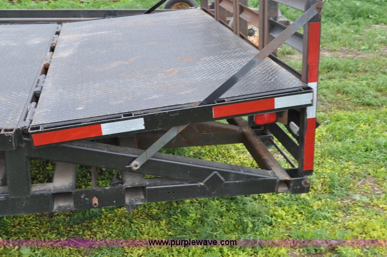 image for item F2467 2013 shop built equipment trailer