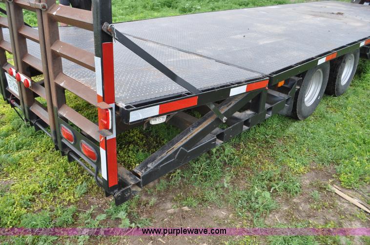 image for item F2467 2013 shop built equipment trailer