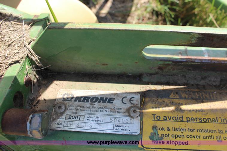 image for item F7840 Krone Easy Cut AM323S disc mower