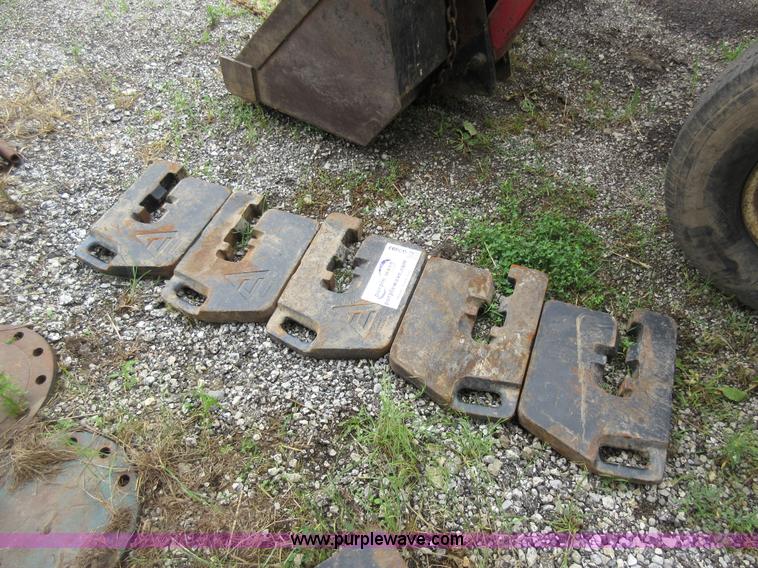 image for item G3693 (5) Allis-Chalmers front tractor weights