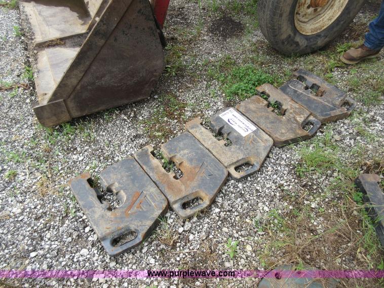 image for item G3693 (5) Allis-Chalmers front tractor weights