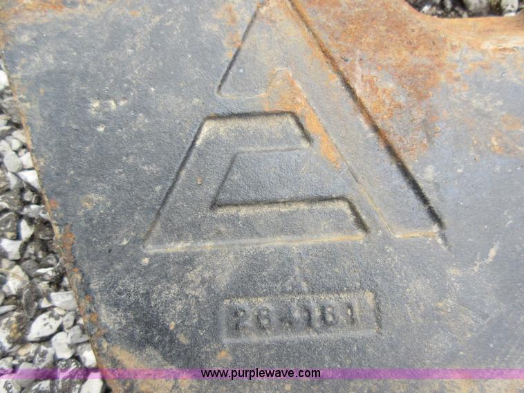 image for item G3693 (5) Allis-Chalmers front tractor weights