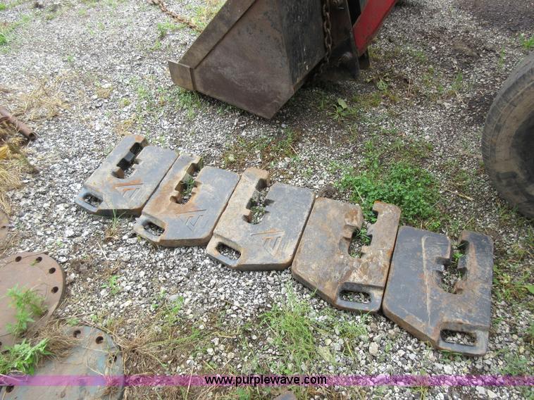 image for item G3694 (5) Allis-Chalmers front tractor weights