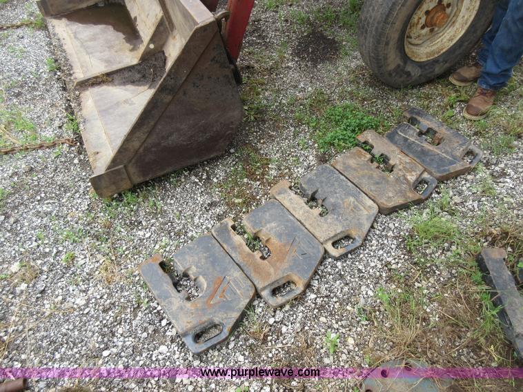 image for item G3694 (5) Allis-Chalmers front tractor weights