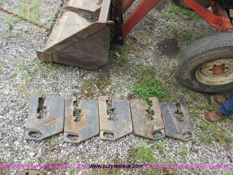 image for item G3694 (5) Allis-Chalmers front tractor weights