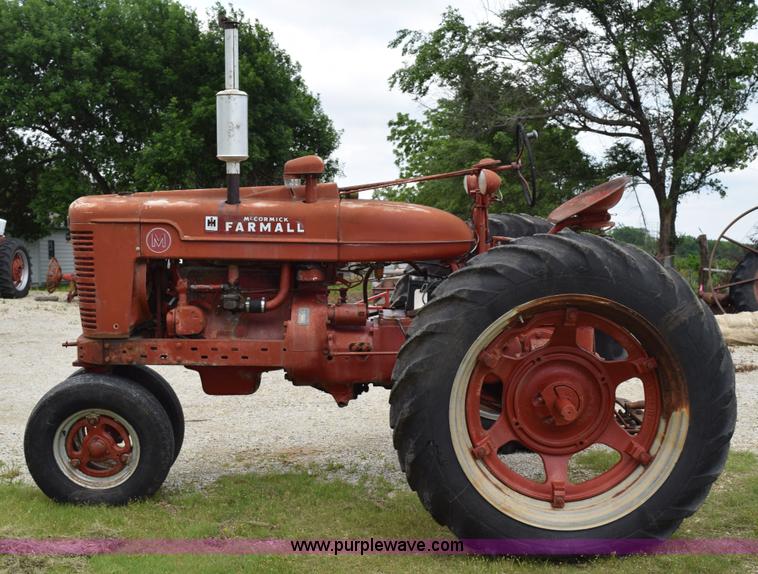 image for item H5051 1951 Farmall M tractor