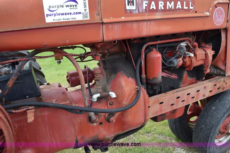 image for item H5051 1951 Farmall M tractor