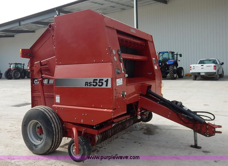 image for item J3844 2000 Case IH RS551 round baler