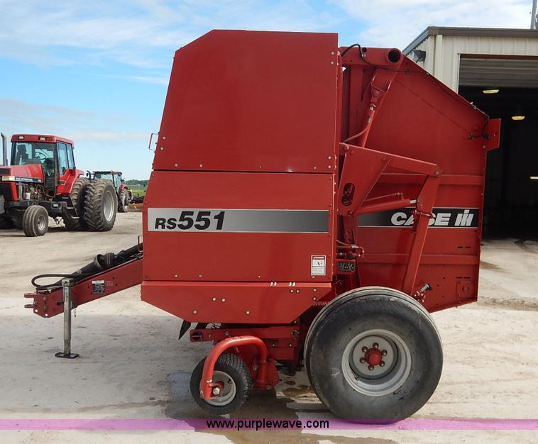 image for item J3844 2000 Case IH RS551 round baler