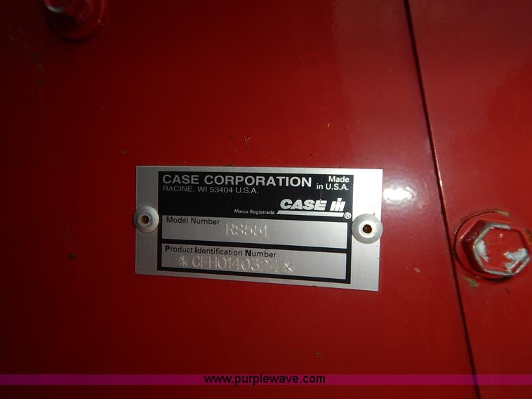 image for item J3844 2000 Case IH RS551 round baler