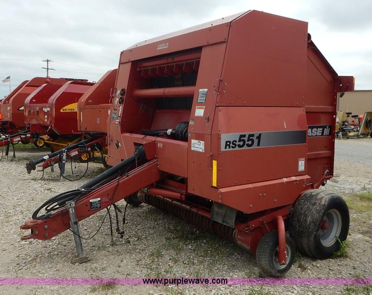 image for item J3884 2001 Case IH RS551 round baler