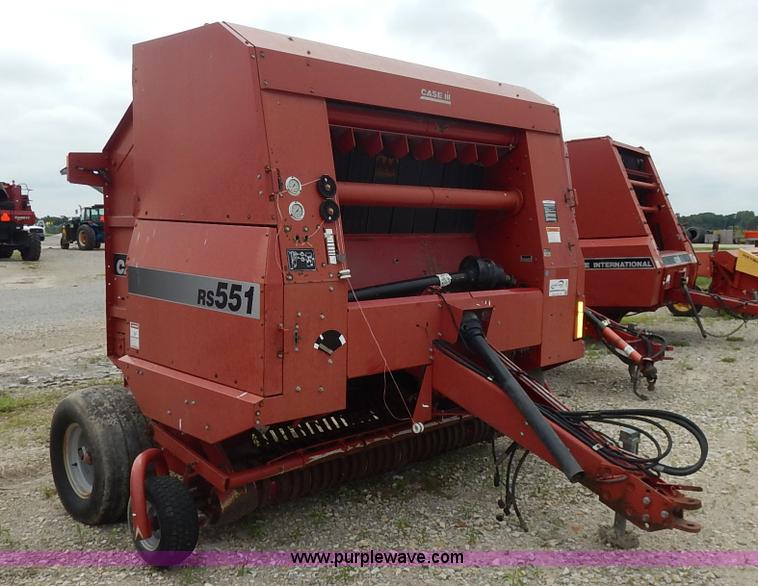 image for item J3884 2001 Case IH RS551 round baler