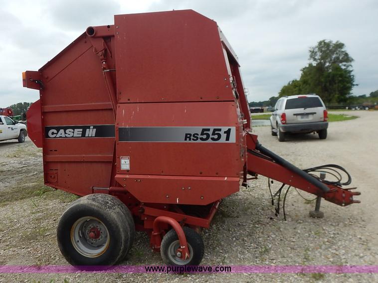 image for item J3884 2001 Case IH RS551 round baler