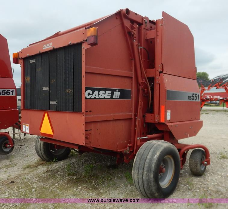 image for item J3884 2001 Case IH RS551 round baler