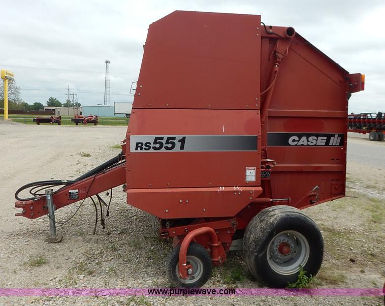image for item J3884 2001 Case IH RS551 round baler