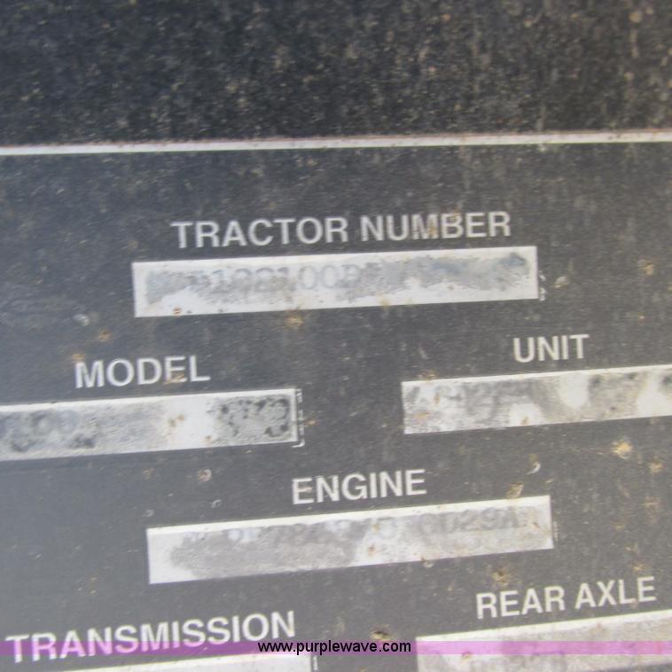 image for item K2159 1998 New Holland TS100 tractor