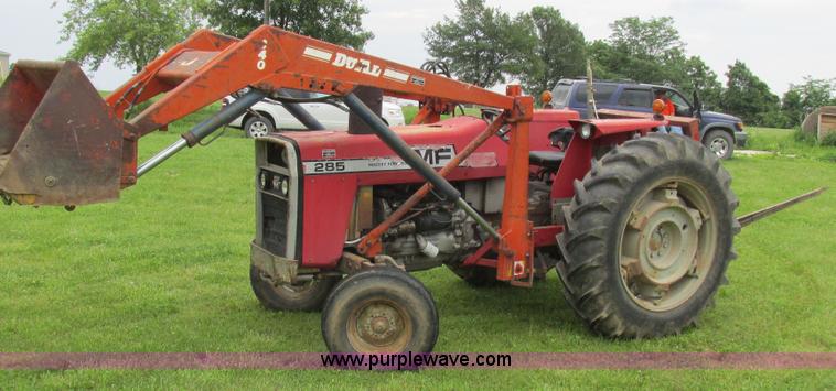 image for item K2169 1979 Massey-Ferguson 285 tractor