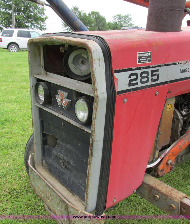 image for item K2169 1979 Massey-Ferguson 285 tractor