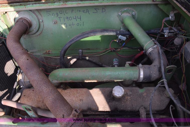 image for item K6096 1968 John Deere 6600 Soybean Special combine