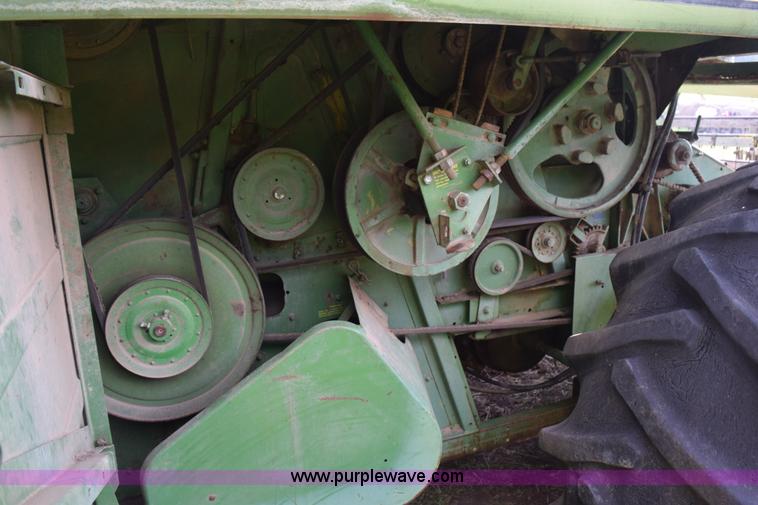 image for item K6096 1968 John Deere 6600 Soybean Special combine