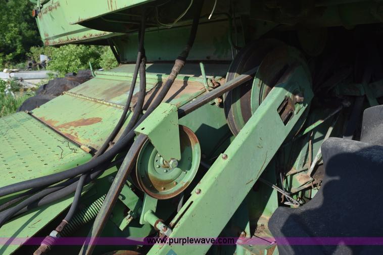 image for item K6096 1968 John Deere 6600 Soybean Special combine