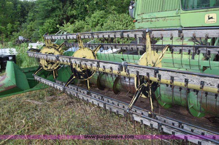 image for item K6096 1968 John Deere 6600 Soybean Special combine