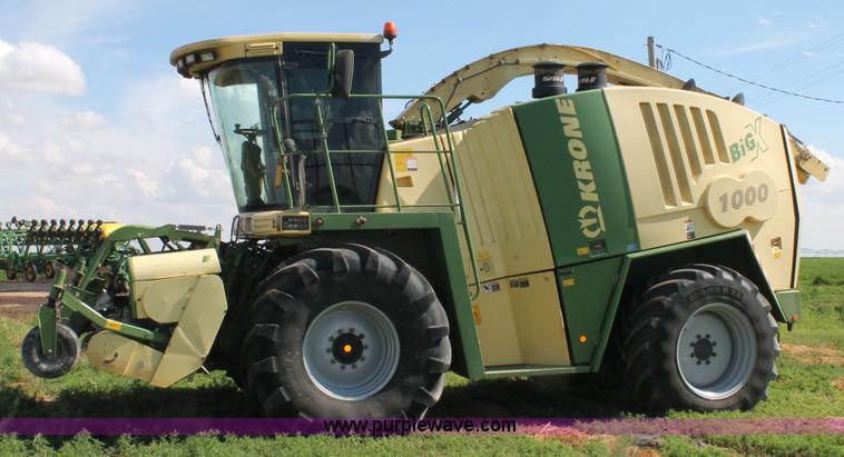 image for item L4259 2008 Krone Big X 1000 forage harvester