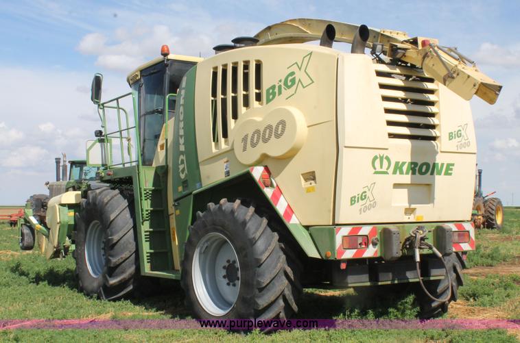 image for item L4259 2008 Krone Big X 1000 forage harvester