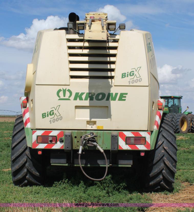 image for item L4259 2008 Krone Big X 1000 forage harvester