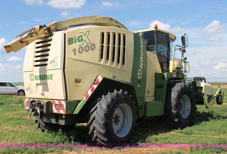 image for item L4259 2008 Krone Big X 1000 forage harvester
