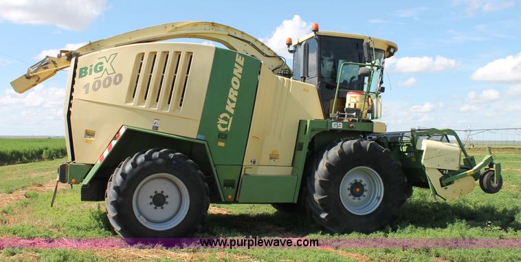 image for item L4259 2008 Krone Big X 1000 forage harvester