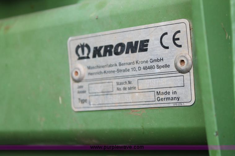 image for item L4260 2007 Krone 3801BX pickup head