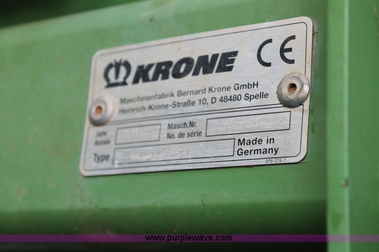 image for item L4260 2007 Krone 3801BX pickup head