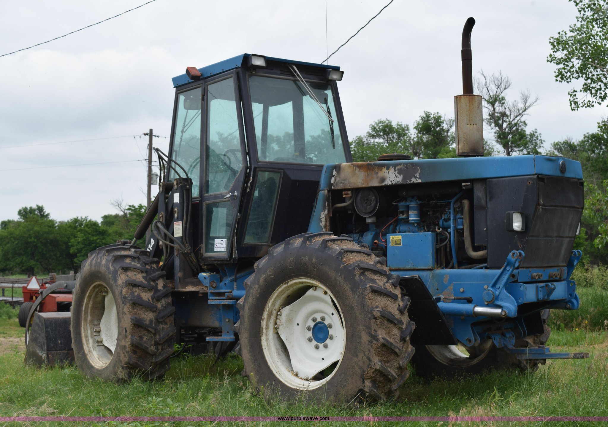 1997 New Holland 9030 Versatile 4WD bidirectional tractor in Ludell, KS Item K6046 sold