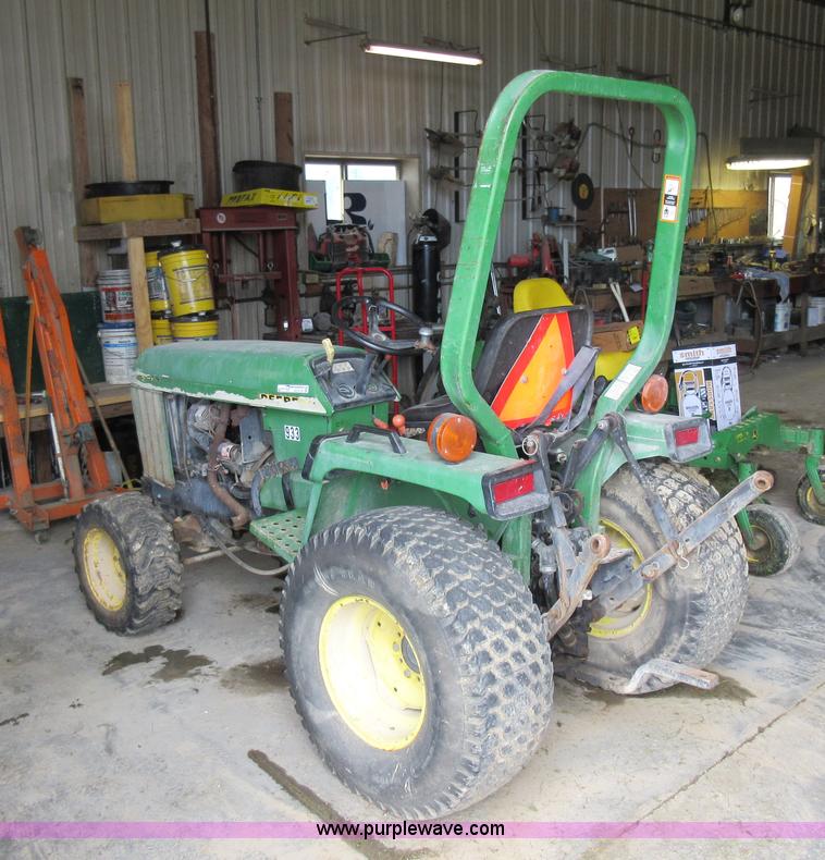 image for item AO9139 John Deere 855 MFWD tractor