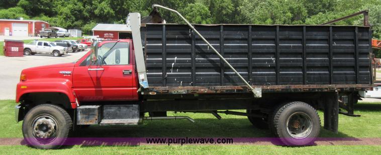 image for item AV9495 1992 Chevrolet Kodiak dump truck