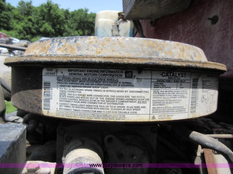 image for item AV9495 1992 Chevrolet Kodiak dump truck