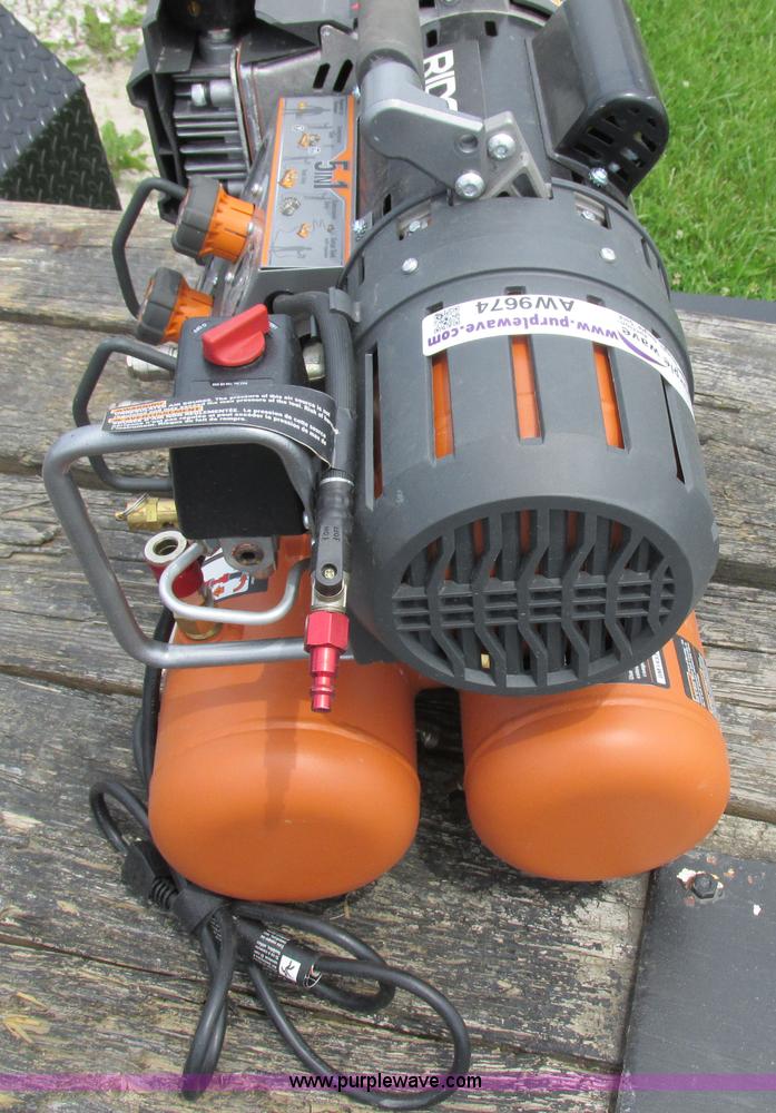 image for item AW9674 Ridgid BM143306669 air compressor