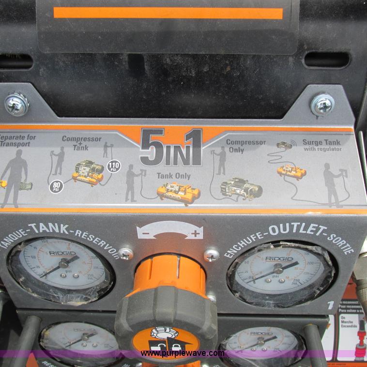 image for item AW9674 Ridgid BM143306669 air compressor